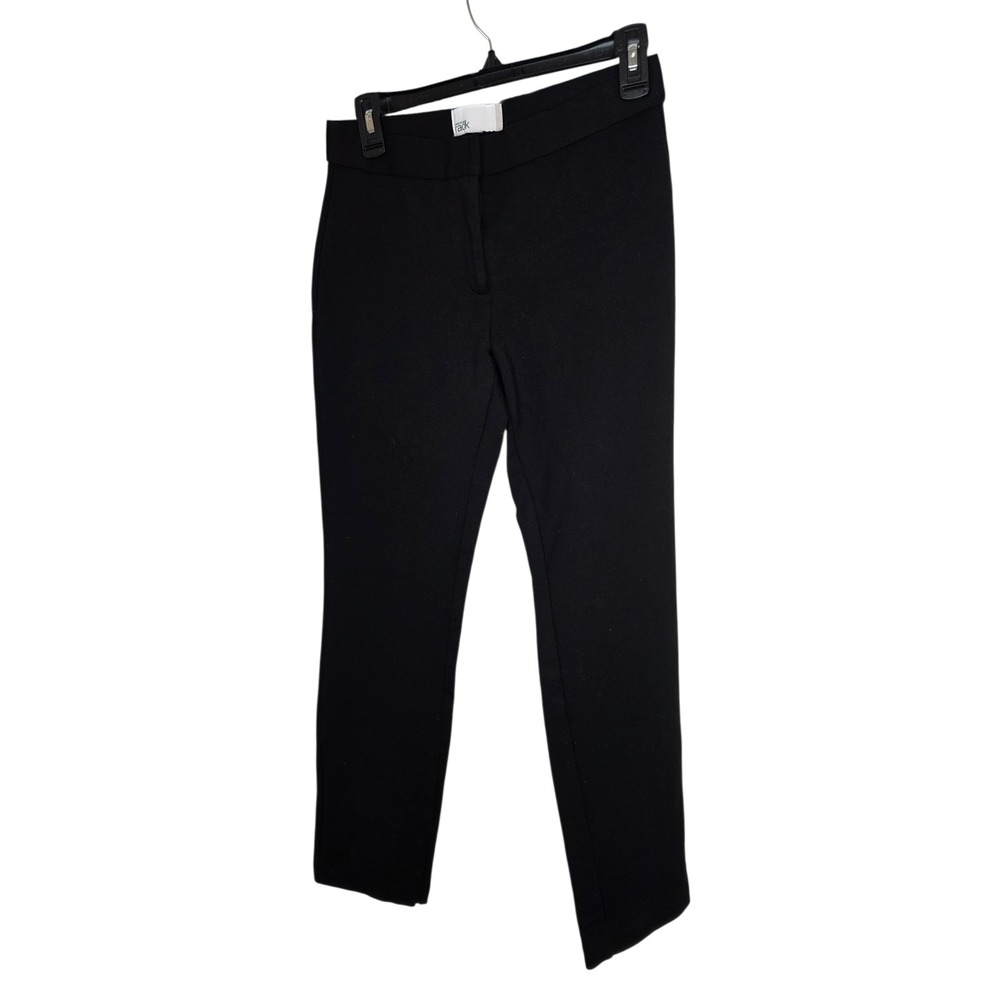 Nordstrom Rack Black Trousers Women's Dress Pants Slim Fit Ankle Length Small
